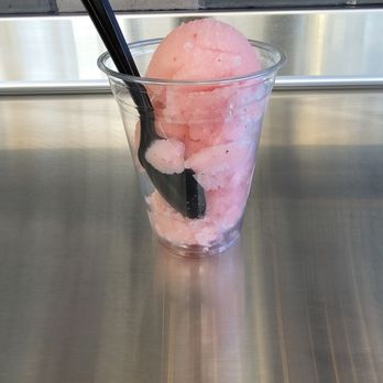 Jim’s Original - Strawberry Lemonade Italian Ice - Hot Dogs Near Me - Orange, California