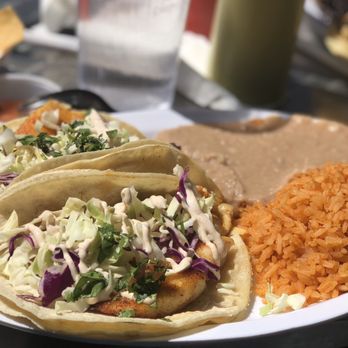 Cocina Mexico - Baja Fish Tacos. Yummy! - Mexican Near Me - Pleasanton, California