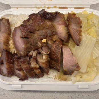 Golden Lake Pavilion - Roast pork rice take-out - Dim Sum Near Me - Flushing, New York Golden Lake Pavilion - Roast pork rice take-out - Dim Sum Near Me - Flushing, New York