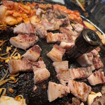 Honey Pig BBQ - Cooked pork belly - Korean Near Me - Irvine, California