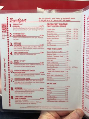 Menu photo 6 Cindy's Diner Fort Wayne, IN