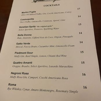 Quattro Gatti - Menu - Italian Near Me - Austin, Texas Quattro Gatti - Menu - Italian Near Me - Austin, Texas