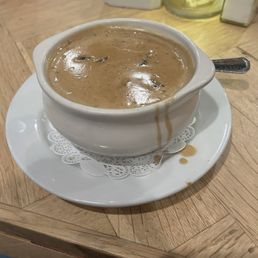 Hands down the best mushroom soup I've ever had