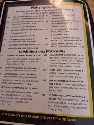 Menu photo 1 Little Cancun - Franklin Franklin, WI