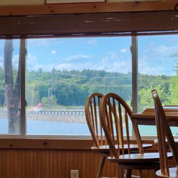 Nonesuch River Brewing - Upstairs dining ... we decided to eat indoors today