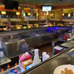 Applebee's Grill + Bar - The bar is absolutely disgusting. They need to deep clean/detail clean this crap hole