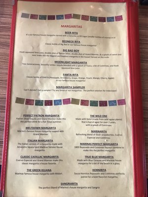 Menu photo 1 Marina's Mexican Restaurant New Braunfels, TX Menu photo 1 Marina's Mexican Restaurant New Braunfels, TX