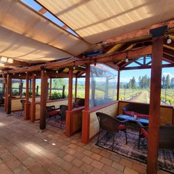 Marchesi Vineyards - Separate Cabana seating areas