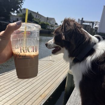 The Rich Pour - Even my dogs were eyeing my coffee! - Coffee & Tea Near Me - Massapequa Park, New York