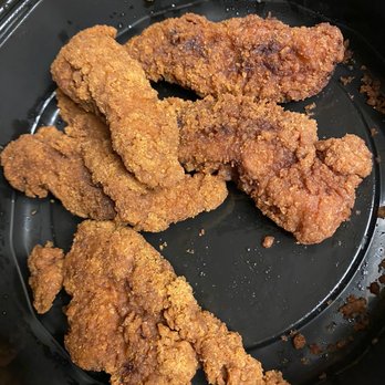 Denny's - Burnt chicken strips - American Near Me - Bossier City, Louisiana