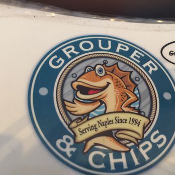 Grouper & Chips - Get here early. It's a very busy place - Seafood Near Me - Naples, Florida