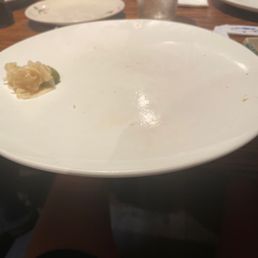 a plate of food on a table