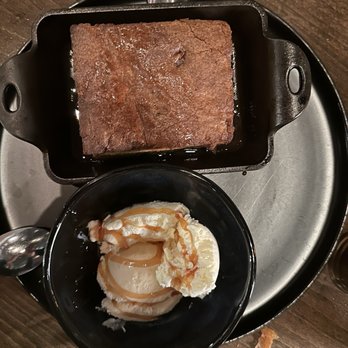 A Stir  - Brownie with ice cream - New American Near Me - Seattle, Washington