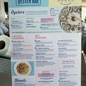 Anna Maria Oyster Bar - Pier - Menu - Seafood Near Me - Bradenton Beach, Florida