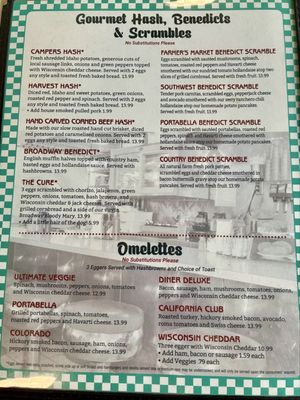 Menu photo 3 Broadway Diner Baraboo, WI