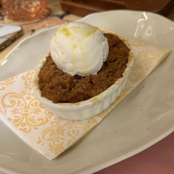 The Rococo Dessert Bar - Vegan crumble - Desserts Near Me - Kennebunk, Maine