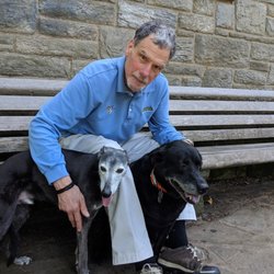 Bark Busters Home Dog Training Philadelphia - That's Nigel, Louie and I. We work together to build trust.