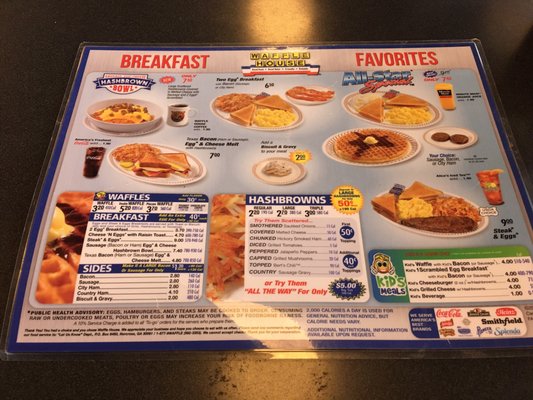 Menu photo 1 Waffle House Benbrook, TX Menu photo 1 Waffle House Benbrook, TX