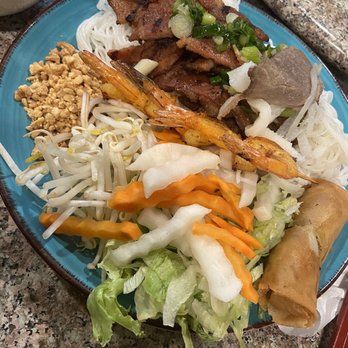 Pho Xe Lua - 34. Bun Tom Thit Nuong Cha Gio - Vietnamese Near Me - Sacramento, California