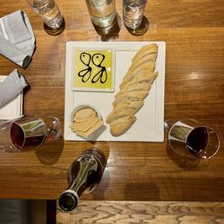 The Welsh Rabbit - Bread + olive oil + balsamic vinegar