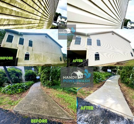 Pressure Washing - Increase the value of your home with industrial-grade pressure washing. Handy Power Wash takes personal interest in the well-being of the homes we help maintain. We’ll give all exterior surfaces of your home the VIP treatment, making them shine like the first day you moved in. Protect your investment and extend the life of your property.
Pressure washing helps promote sanitation and roots out contaminants that facilitate rot and decay. Consult with Handy Power Wash today and we’ll work out a plan of action to maximize the potential of your home with an expert residential pressure washing in Bucks County PA.
Place your curb appeal at an all time high. Your neighbors just might ask you what you did to clean the outside of your home and we’d love it if you told them about us. Handy Power Wash would love to have the responsibility of maintaining your property with high quality residential pressure washing today. Pressure Washing - Increase the value of your home with industrial-grade pressure washing. Handy Power Wash takes personal interest in the well-being of the homes we help maintain. We’ll give all exterior surfaces of your home the VIP treatment, making them shine like the first day you moved in. Protect your investment and extend the life of your property.
Pressure washing helps promote sanitation and roots out contaminants that facilitate rot and decay. Consult with Handy Power Wash today and we’ll work out a plan of action to maximize the potential of your home with an expert residential pressure washing in Bucks County PA.
Place your curb appeal at an all time high. Your neighbors just might ask you what you did to clean the outside of your home and we’d love it if you told them about us. Handy Power Wash would love to have the responsibility of maintaining your property with high quality residential pressure washing today.