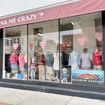 Carolina Me Crazy - Our February 2026 store window display - Women's Clothing Near Me - Beaufort, South Carolina Carolina Me Crazy - Our February 2026 store window display - Women's Clothing Near Me - Beaufort, South Carolina