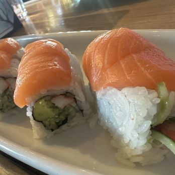 Sushi Garden - Salmon on California roll - Japanese Near Me - Tucson, Arizona Sushi Garden - Salmon on California roll - Japanese Near Me - Tucson, Arizona