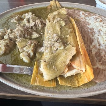 Casa Garcia's - 12. Pork Tamale and Chile Verde - Mexican Near Me - Eureka, California Casa Garcia's - 12. Pork Tamale and Chile Verde - Mexican Near Me - Eureka, California
