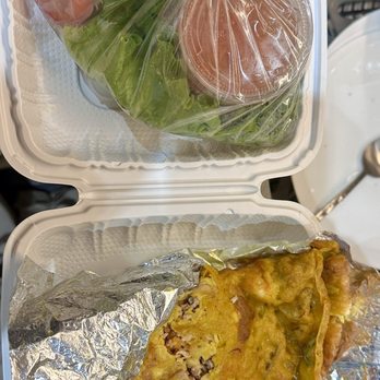 Phnom Penh - one of my faves, banh xeo, maybe not the best thing to order for take out - Cambodian Near Me - Vancouver, British Columbia