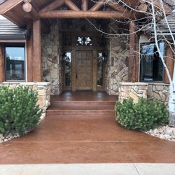 M & O Concrete LLP - Stamped concrete refinish