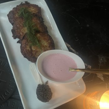 Andra Hem - Latke with caviar - Cocktail Bars Near Me - Philadelphia, Pennsylvania