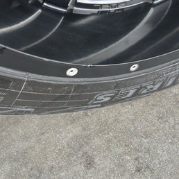 A scratch that I tried to repair but was still visible. A scratch that I tried to repair but was still visible.