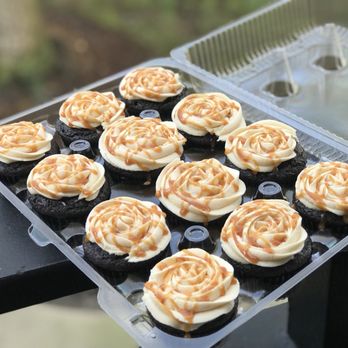 Bakeshop Factory - Salted Caramel Cupcakes - Custom Cakes Near Me Bakeshop Factory - Salted Caramel Cupcakes - Custom Cakes Near Me