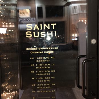 Saint Sushi Westmount - Sushi Bars Near Me - Westmount, Quebec