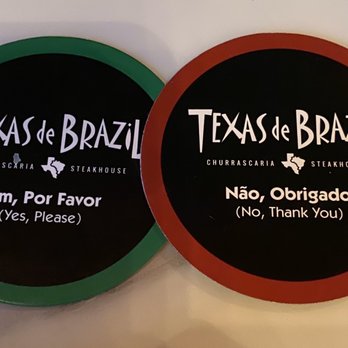Texas de Brazil - Addison - You start out motivated but will be surprised how quickly you flip to red lol - Brazilian Near Me - Addison, Texas Texas de Brazil - Addison - You start out motivated but will be surprised how quickly you flip to red lol - Brazilian Near Me - Addison, Texas