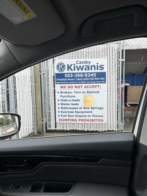 Canby Kiwanis Thrift Shop