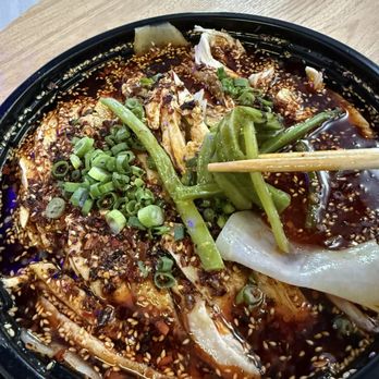 QJ Kitchen - They have very traditional sichuan food here. Cannot really recall the dish I order but it is favorite one dish. - Szechuan Near Me - Lake Forest, California