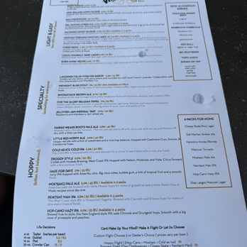 Viewpoint Brewing - Menu - Breweries Near Me - Del Mar, California