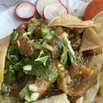 El Toro Bravo - Chicharron taco with everything. Yum! - Mexican Near Me - Tustin, California El Toro Bravo - Chicharron taco with everything. Yum! - Mexican Near Me - Tustin, California
