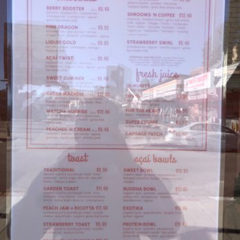Whata Peach - Menu 01/02/22 - Juice Bars & Smoothies Near Me - Studio City, California