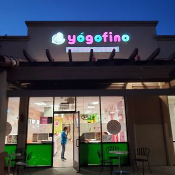Yogofino Yogurt - the front of the store - Ice Cream & Frozen Yogurt Near Me - Gilroy, California Yogofino Yogurt - the front of the store - Ice Cream & Frozen Yogurt Near Me - Gilroy, California