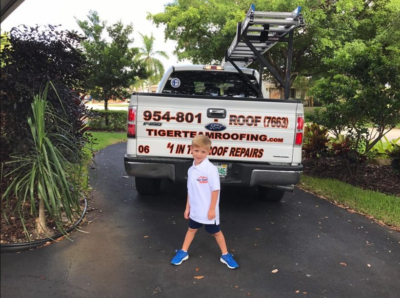 Slide of Tiger Team Roofing