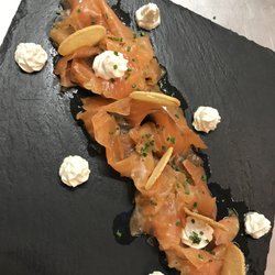 Au Cheval Blanc - Gravlax de saumon