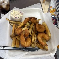 OK UK Fish N Chips - Queen size shrimp & chips
