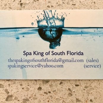 The Spa King - Business Card~ - Hot Tub & Pool Near Me - Oakland Park, Florida The Spa King - Business Card~ - Hot Tub & Pool Near Me - Oakland Park, Florida