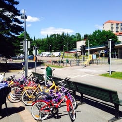 Lasten Liikennekaupunki - Helsingin kaupunki ylläpitää Lasten Liikennekaupunkia. Maksutonta liikenneopetusta yli 5 v lapsille.