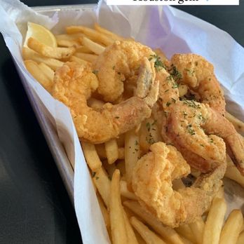 South By Saigon - Fried Shrimp + regular fries -lunch special - Seafood Near Me - Houston, Texas South By Saigon - Fried Shrimp + regular fries -lunch special - Seafood Near Me - Houston, Texas