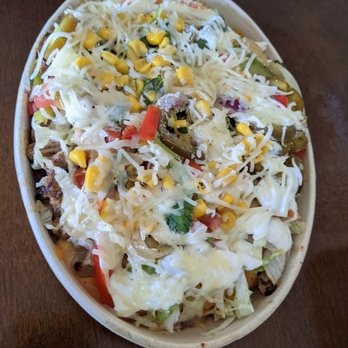 Bubbakoo's Burritos - Fried Rice and Cheese Bowl with tons of toppings - Mexican Near Me - Monroe, New York