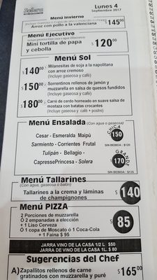Menu photo 4 Solera Buenos Aires, C