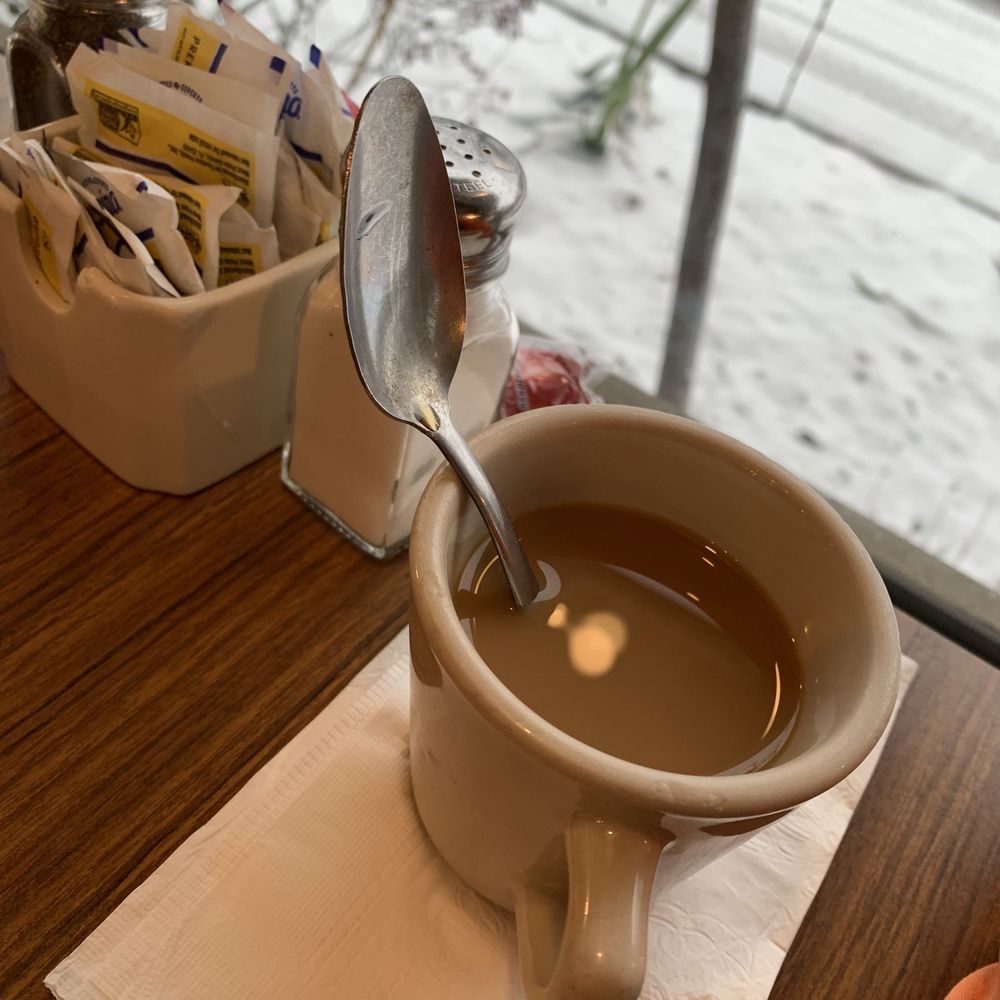 Tool's Restaurant - Staying warm in the snow @ Tool's Family Restaurant - New American Near Me - Delmar, New York
